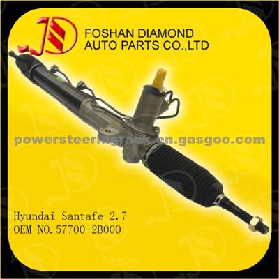 Steering racks and pinion for santafe 2.7 57700-2b000