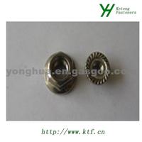 Hex Flange Flower Nut M8-6H