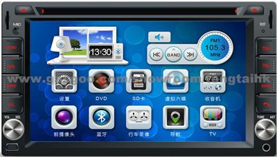 6.2 Inch 2din Universal Car Dvd Player