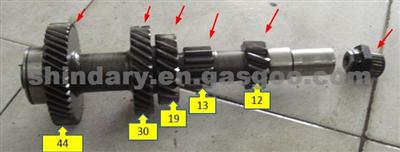 Counter Shaft With Gears ZM0001A-1701301-4