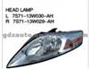 Auto Parts HEAD LAMP OEM:L 7S71-13W030-AH/R 7S71-13W029-AH