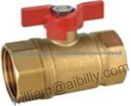 Forged Brass Water Ball Valve With Aluminum Handle