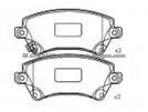 Brake Pad Set, Disc Brake For TOYOTA 04465-02061