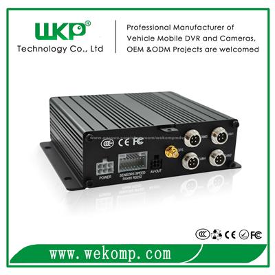 4 CH H.264 SD Card MDVR With D1/HD1/CIF Adjustable