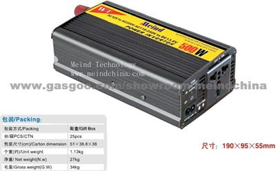 500W Power Inverter AC Converter Car Inverters Power Supply Watt Inverter Car Charger Off Grid Inverter