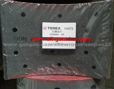 NHL ,TEREX DUMP TRUCK 3305F ,TR35A ,TR50,TR50 ,TR100,3305B ,3307B BRAKE PAD 15306804