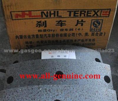 NHL ,TEREX DUMP TRUCK 3305F ,TR35A ,TR50,TR60 ,TR100,3305B ,3307B BRAKE PAD 15306688