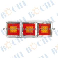 High Performance!!!Car/Auto LED Truck Tail Light With Electroplate(Three Lattices)