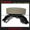 Car Parts Auto Brake Shoe Semi Metallic