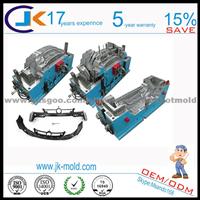 Car Bumper Dual Color Mold Tolerance Within ±0.02mm