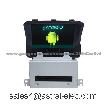 In Dash Car Dvd Gps Android System Special For Buick Encore And Opel Mokka