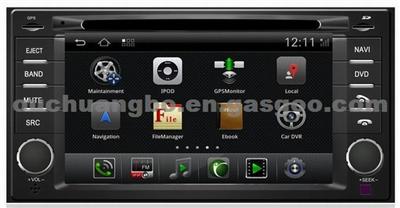 Pure Android 2.3 Stereo Dvd Gps Bluetooth For Subaru Forester 2007-2012