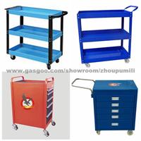 Tool Carrying Trolley,5 Drawer Tool Trolley Manufacturer,Automotive Tool Trolley For Garage Workshop