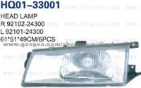 EXCEL 90-95 Headlight 92102-24300 92101-24300