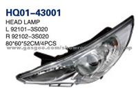 SONATA 2011 Headlight 92102-3S020 92101-3S020