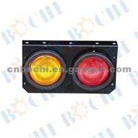 HIGH QUALITY!!! Trailer Two Color Bubble-Type Iron Tail Light