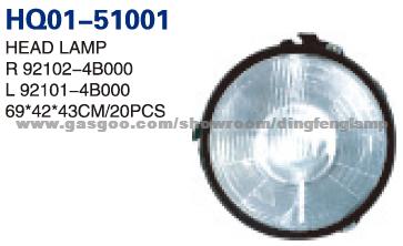 SHENZORE Head Lamp 92102-4B000 92101-4B000