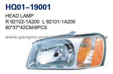 ACCENT '00-'01 Head Lamp