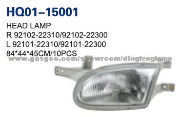 ACCENT '98-'99 Head Lamp