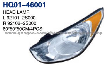 TUCSON 2010 Headlight Headlamp92102-2S000 92101-2S000