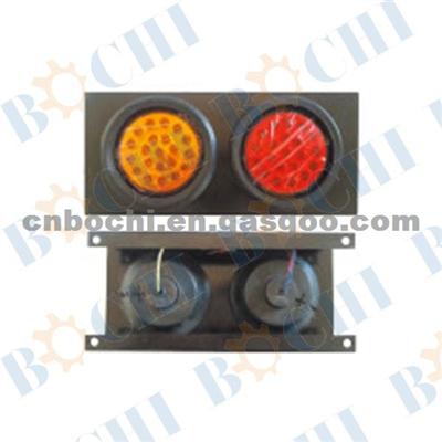 HIGH QUALITY!!! Trailer LED Two Color U Type Iron Tail Light