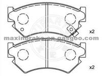 Semi Metallic Subaru Brake Pad D480 OEM 72519-3040