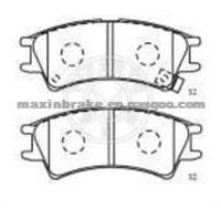 Semi Metallic Hyundai Brake Pad OEM 58101-05A10