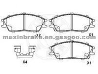 Semi Metallic Hyundai Brake Pad OEM 58101-1CA00