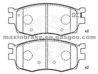 Semi Metallic Hyundai Brake Pad OEM 58101-1JA10