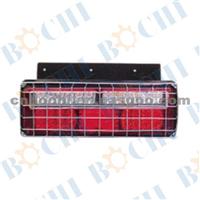 HIGH QUALITY!!! 808 LED Iron Tail Light With Net For JAC