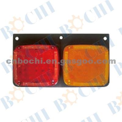 HIGH QUALITY!!! New 153 LED Iron Tail Light With Colorful Side