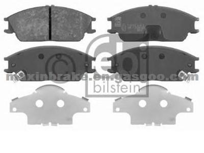 Semi Metallic Hyundai Brake Pad OEM 58101-25A20