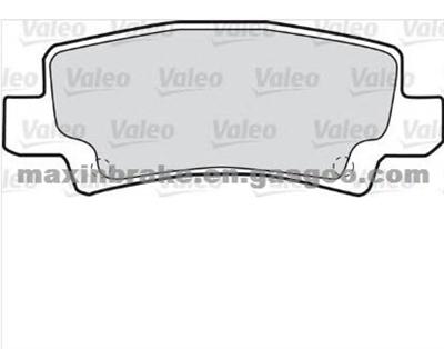 Semi Metallic Toyota Corolla Brake Pad OEM 0446602160