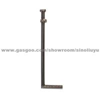 Titanium Brake Pedal Raised Rail