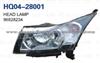 CHEVROLET CRUZE 2009 Headlight 96828234