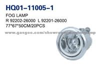 SANTAFE Fog Lamp 92202-26000 92201-26000