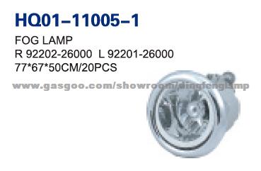 SANTAFE Fog Lamp 92202-26000 92201-26000