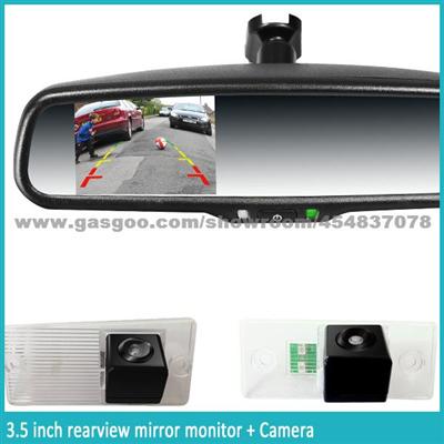 3.5''Monitor Bluetooth Rearview Mirror With High Definition Monitor