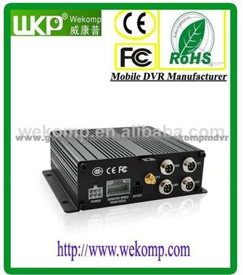 4 CH H.264 SD Card MDVR With Motion Detection