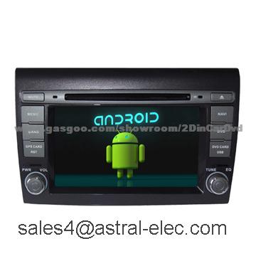 Wholesale Car RDS Media Player DVD Navigation Android System For Fiat Bravo