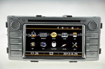 TOYOTA Hilux Double Din DVD Player With Accurate GPS/TV/3G/BT/RDS