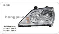 Headlamp for Hyundai Elantra 92101-OQ010/92102-OQ010