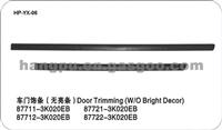 Door Trimmings(W/O Bright Decor)for Hyundai Sonata NF 87711-3K020EB/87721-3K020EB