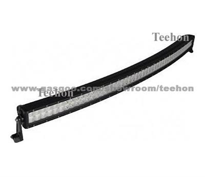 300W 53 Inch Curved Double-Row LED Off-Road Light Bar