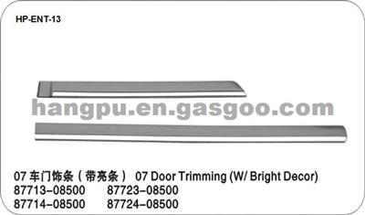 Door Trimmings(W/Bright Decor)for Hyundai Elantra 87713-08500/87723-08500,87714-08500/87724-08500