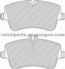 MERCEDES BENZ Brake Pad 0034209520 D872