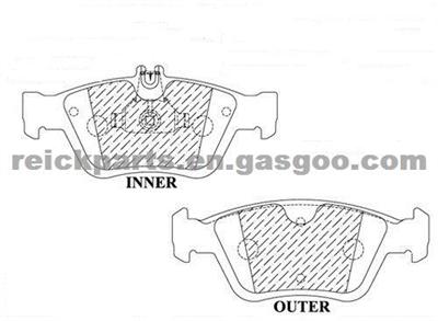 Brake Pad 002 420 96 20 GDB1205 For MERCEDES BENZ