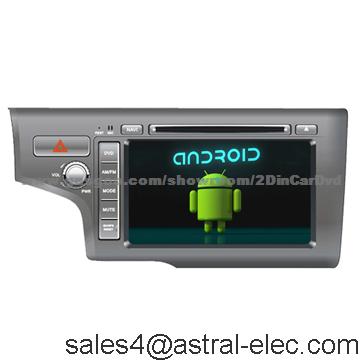 Factory In Car Media Navigation System For Honda Fit 2014, With DVD Player