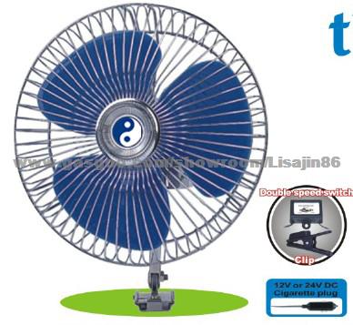 SM615 12V DC CAR /AUTO OSCILLATING FAN