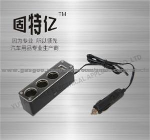 TRIPLICATE 12V DC CAR/AUTO CIGARETTE SOCKET